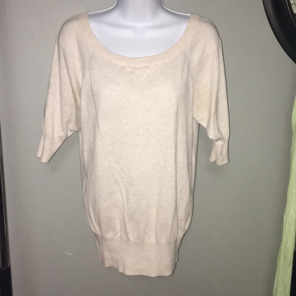 Boatneck knit top